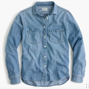 J. Crew everyday chambray shirt
